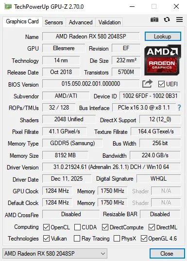 Rx 580 mllse  - Foto 5