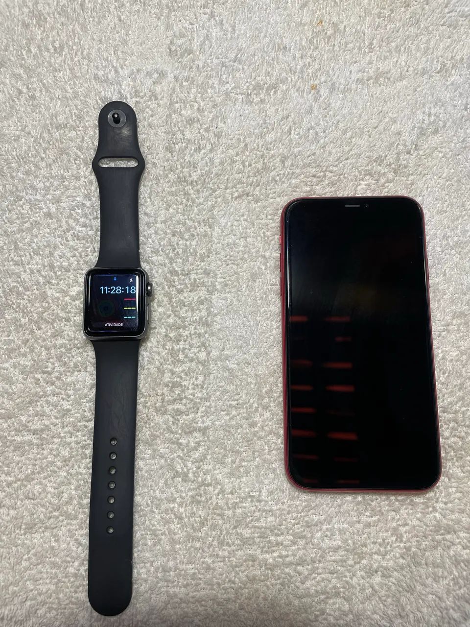 iPhone 11 é Apple Watch 3 38