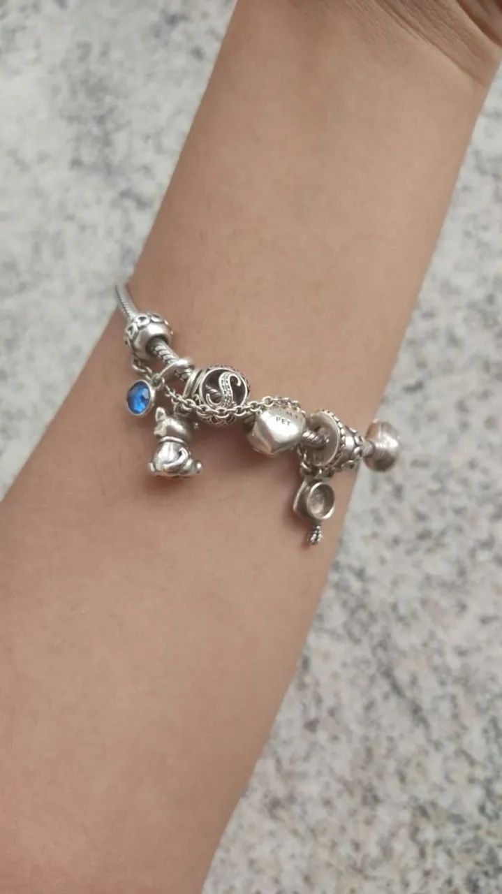 Pandora original com berloques - Foto 3
