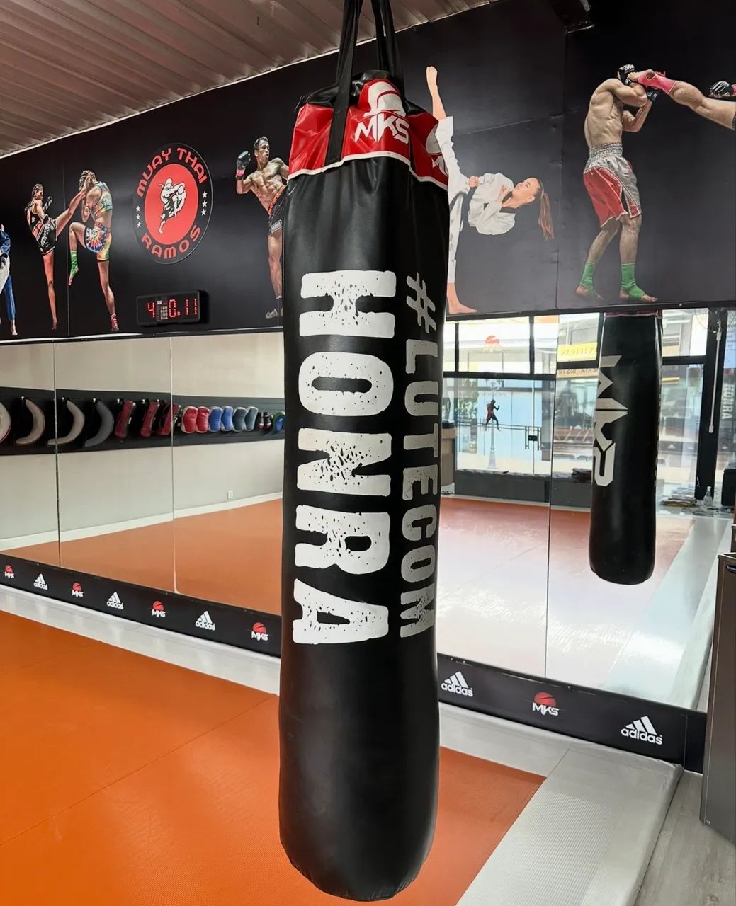 Saco de pancadas Muay Thai boxe  - Foto 2