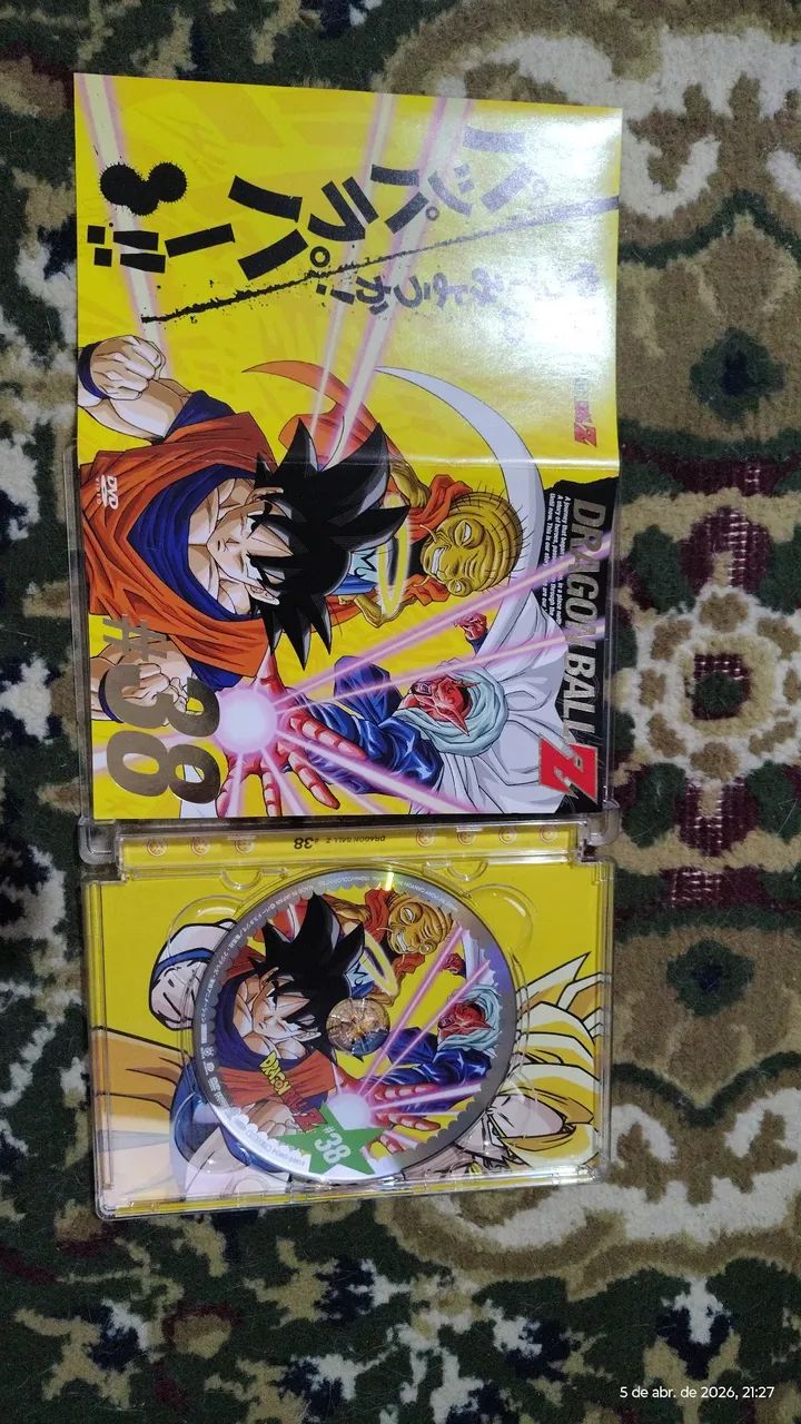 3 Raríssimo Dragon Ball Z #14 #36 #38 Japonês 3 DISCOS - DVD, Blu