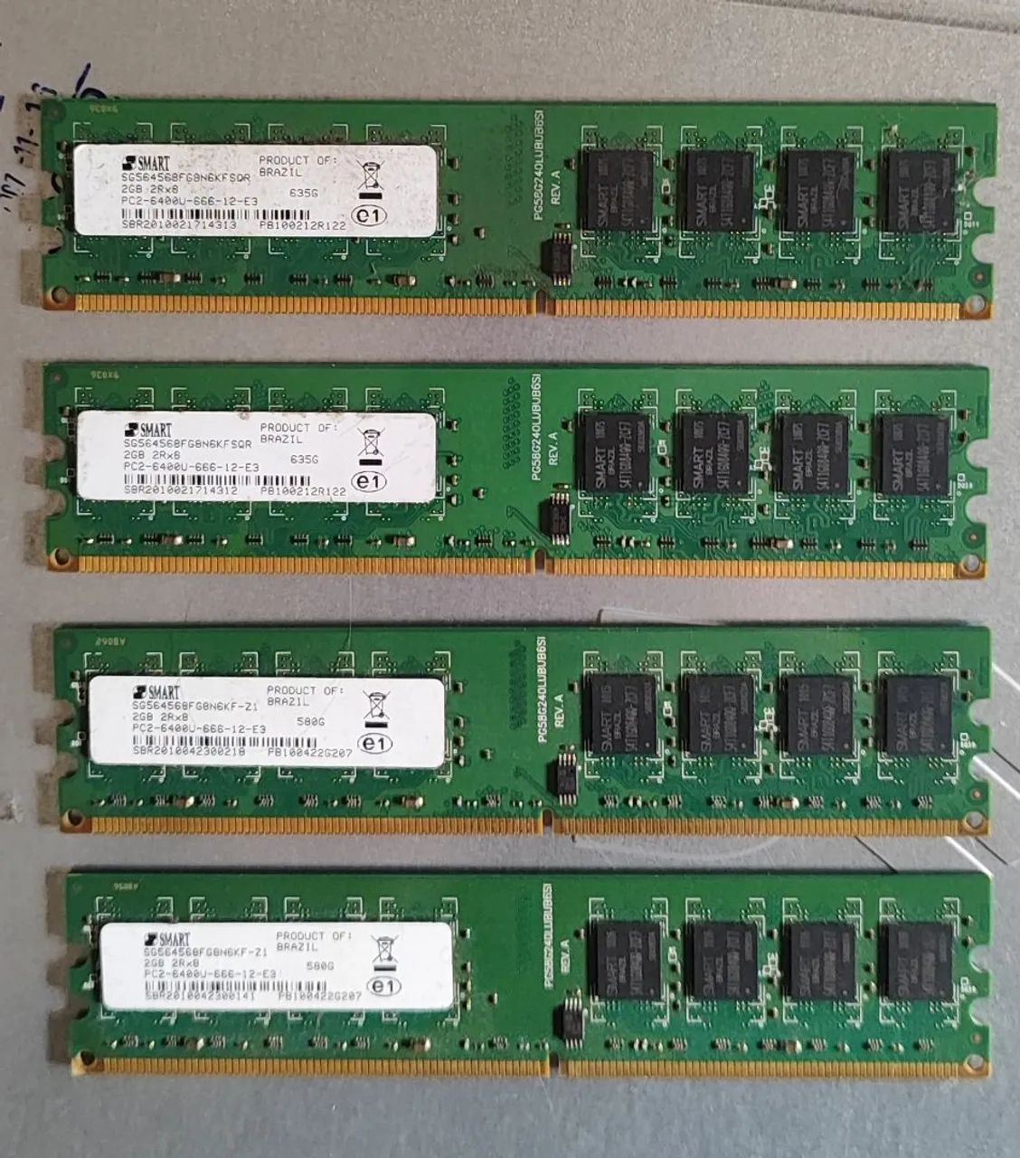 Memoria RAM DDR2 SDRAM (Vendo ou Troco)