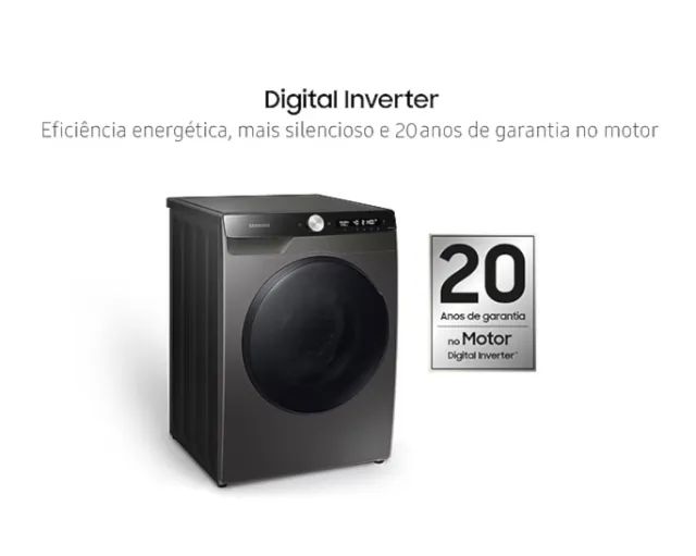 Lava e Seca Samsung Smart Inox 11kg