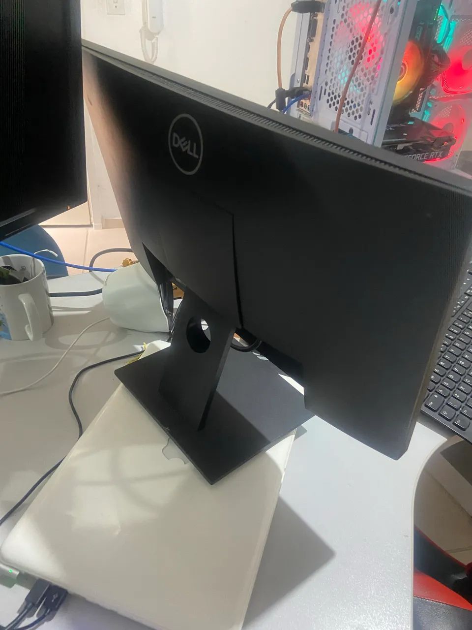 Monitor Dell led 19 polegadas vga display Port novinho tudo 100% - Foto 4