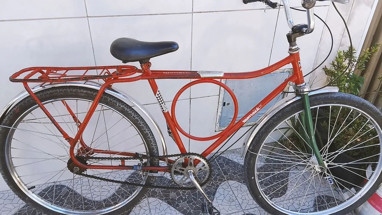 Bicicleta Monark quadro antigo luvado todo inteiro completa 