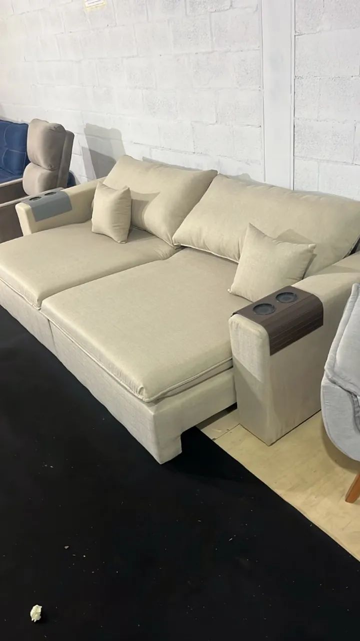 Sofá cama Munique linho