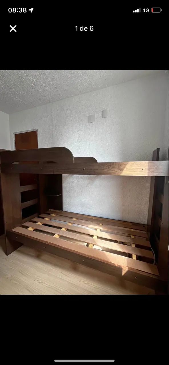 Cama beliche solteiro 
