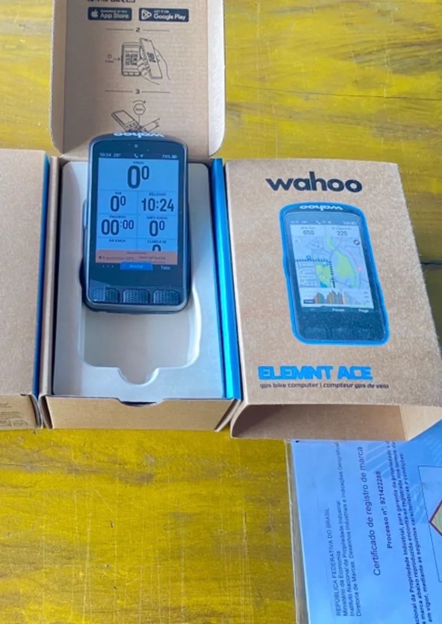 CICLOCOMPUTADOR GPS WAHOO ELEMENT ACE