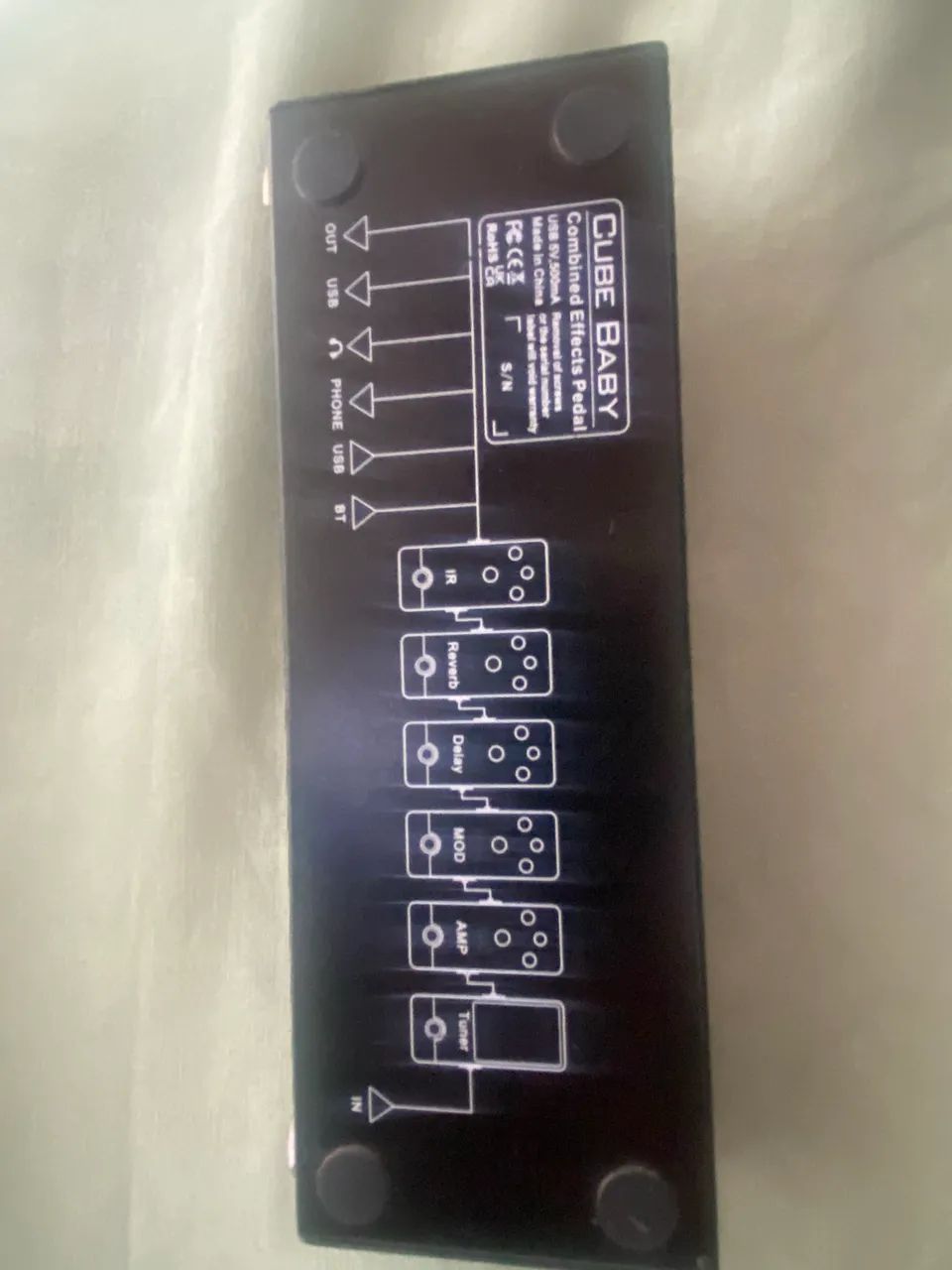 Pedal mult efeitos cube baby - Foto 3