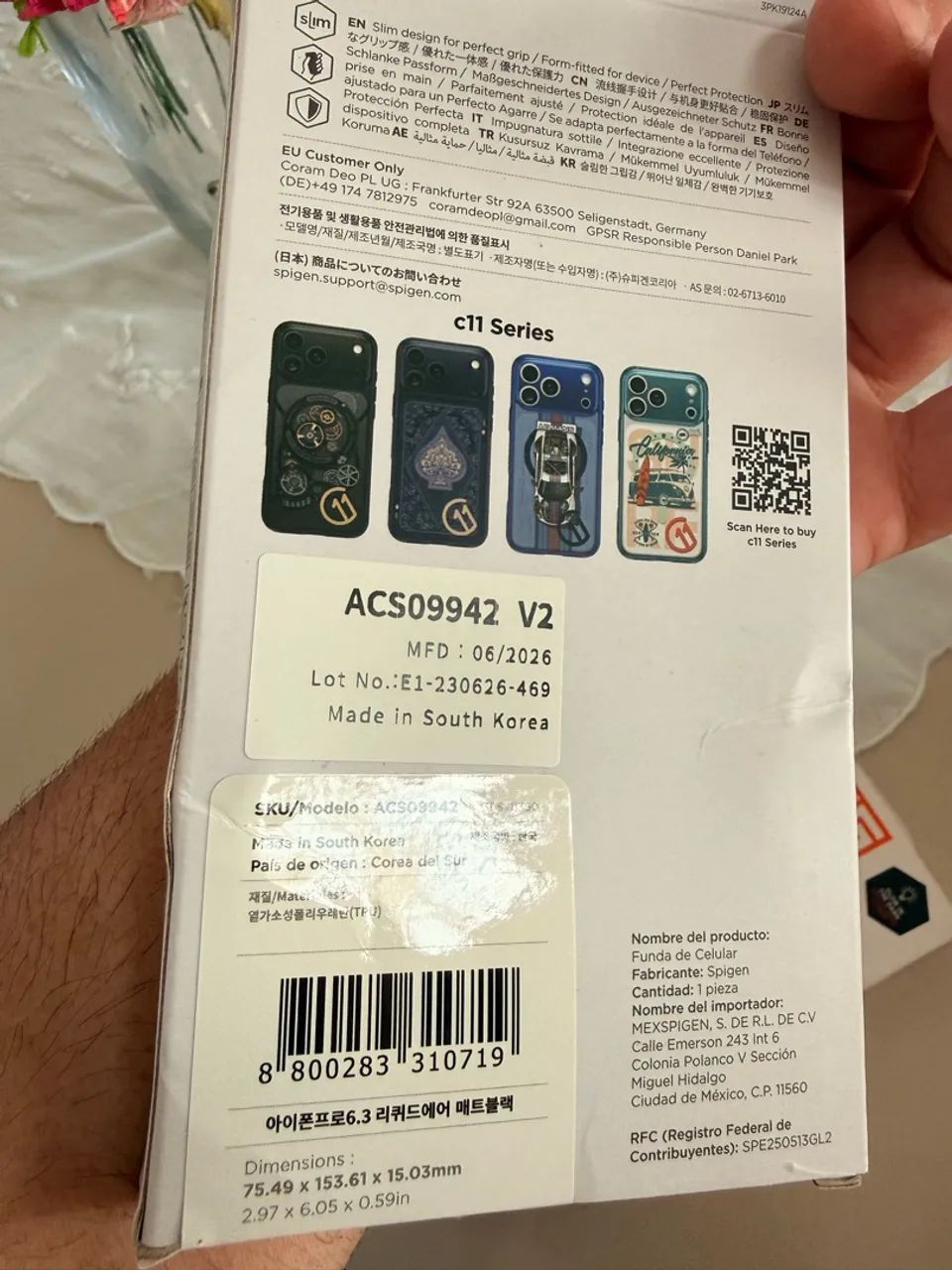 Capa Original Spigen iPhone 18 Pro 6.3 - Foto 2