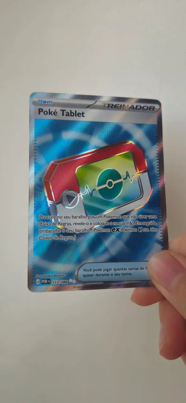Carta Pokémon Poké Tablet NM (113/088) 