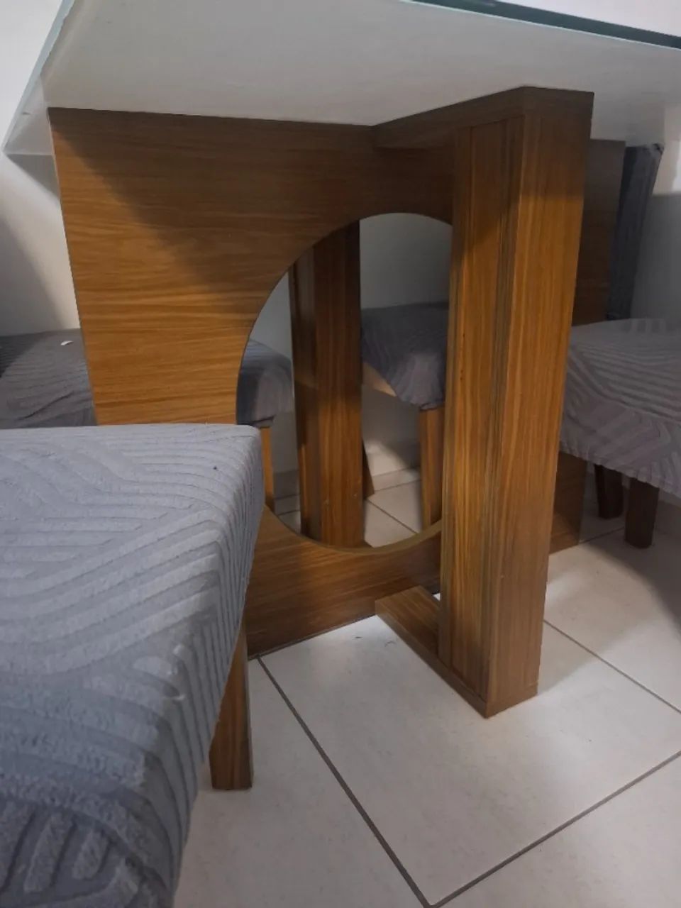 Cadeiras de jantar + base de mesa  - Foto 2