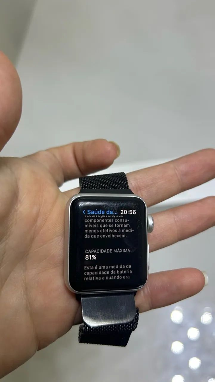 Apple Watch série 3 38mm - ótimo estado  - Foto 5