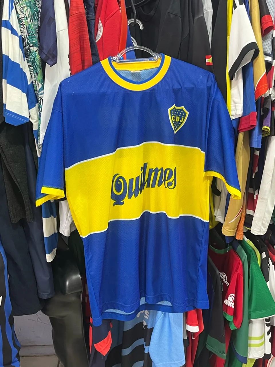 Camisa do boca Juniors de época vintage 