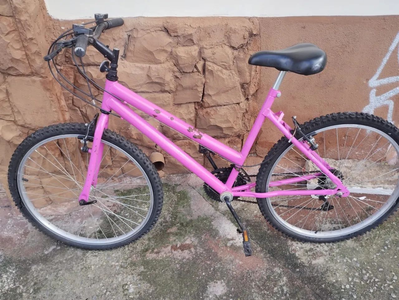 Bicicleta aro 26 Rosa - Foto 2