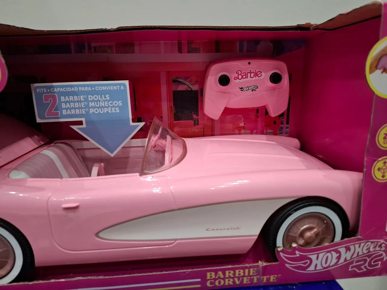 Carro boneca barbie collector corvette - Foto 2