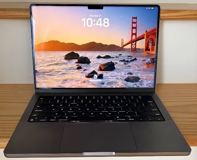 Notebook Apple Macbook Pro 14 M1 16gb 512gb (cinza Espacial)