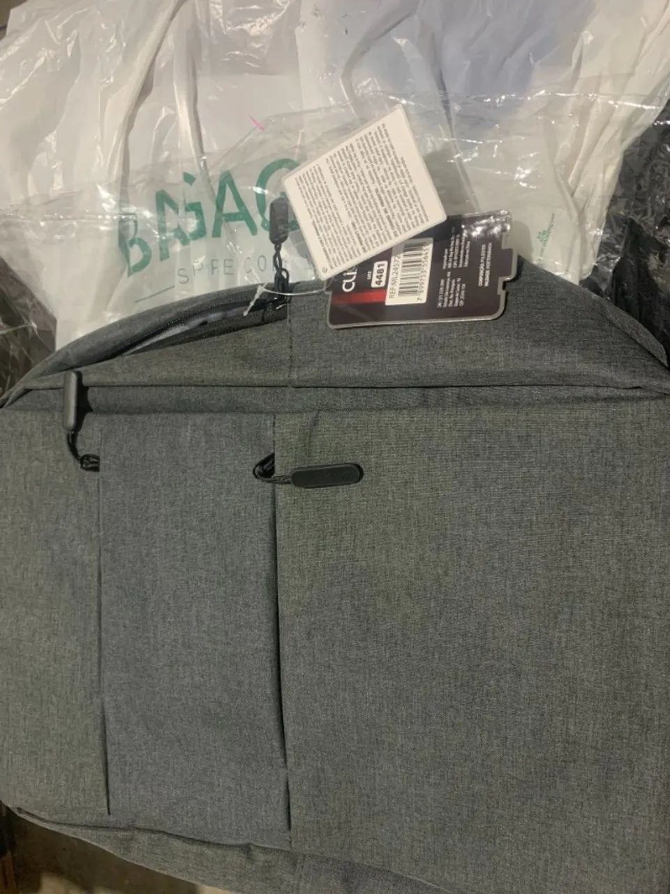 Mochila Bagaggio Executiva Slim Reforçada Clio Style   - Foto 4