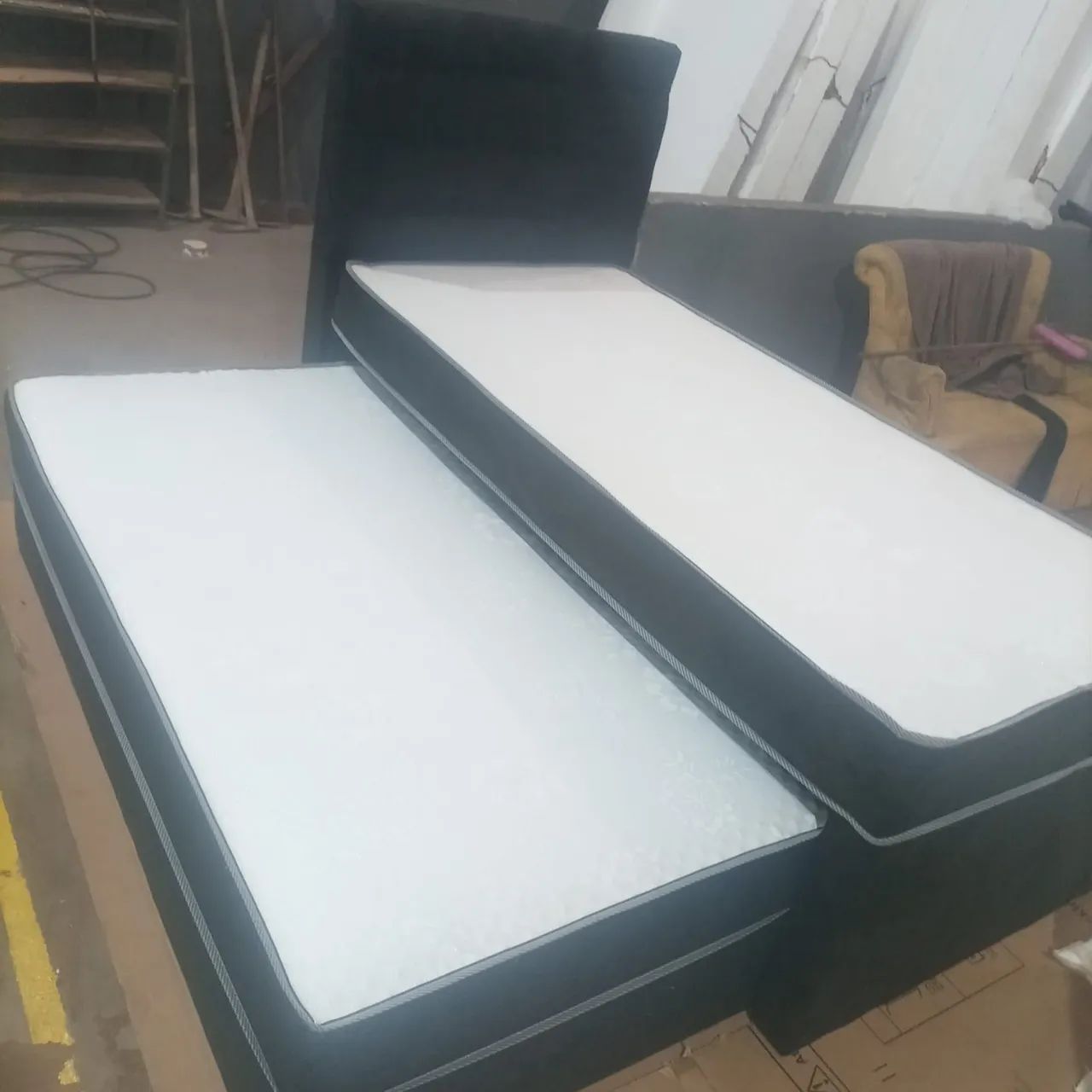 Cama e colchões, terapêuticos,  semi ortopédico e de mola  - Foto 2