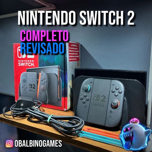 Nintendo Switch 2 - Completo e Revisado.
