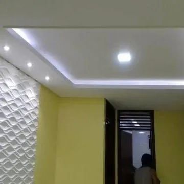 Forro de gesso simples e decorado  - Foto 4