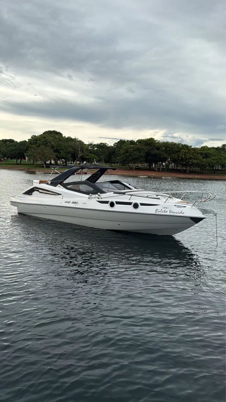Lancha NHD 28 com Mercruiser DTS - Foto 5