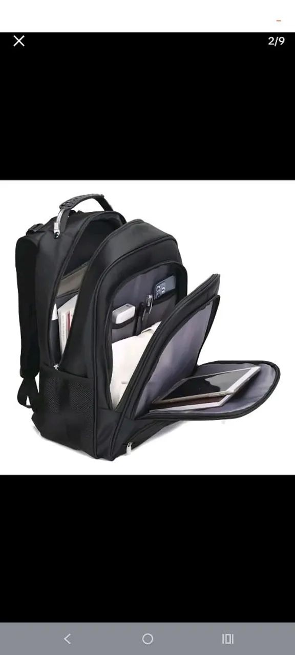 Mochila impermeável com cabo reforçado  - Foto 3