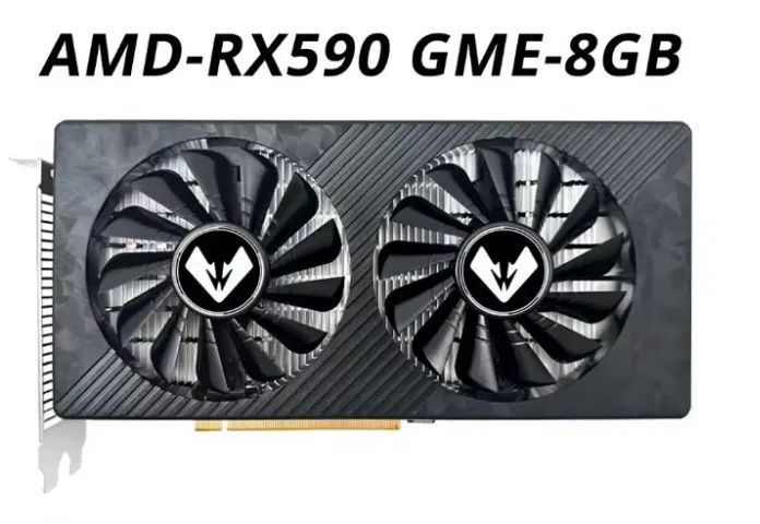 placa de video rx 590 nova - Foto 4