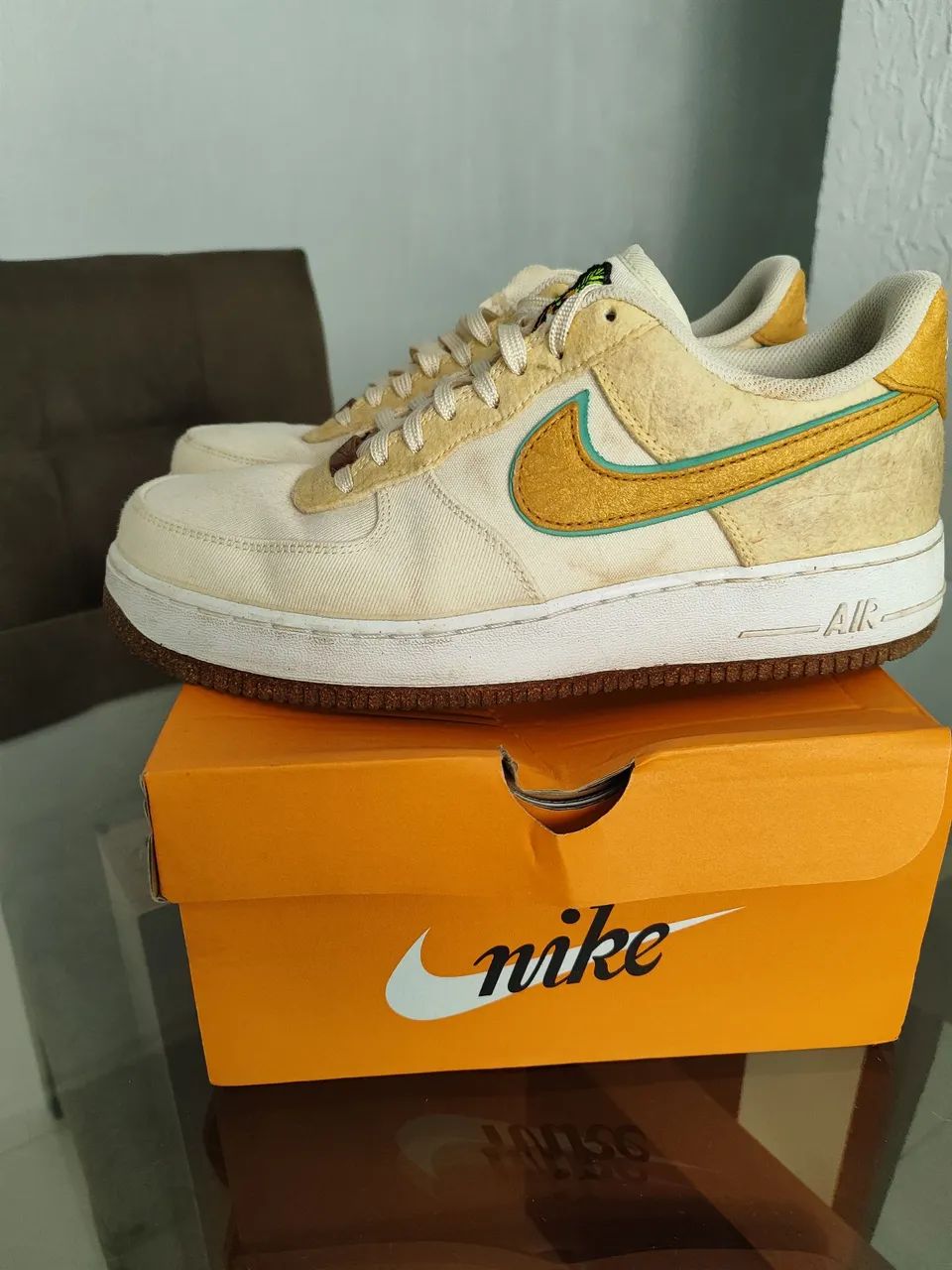 Tênis Nike air force 1 low Happy Pineapple  - Foto 3