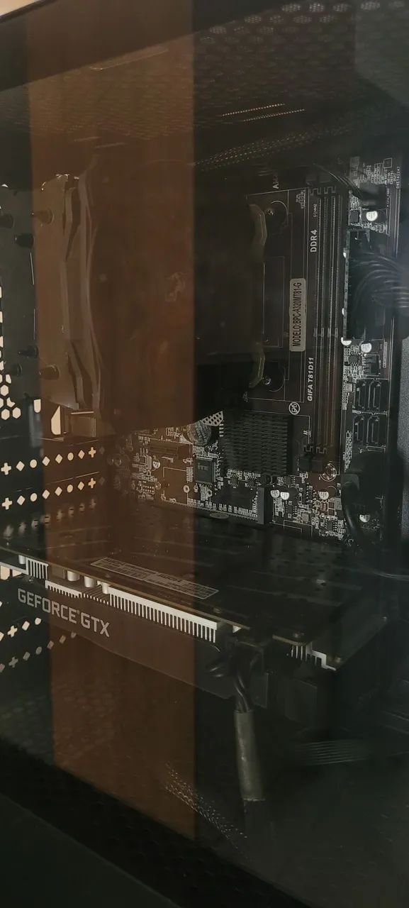 Vendo kit Gamer Ryzen 1500x Gtx 1660 super com defeito  - Foto 5