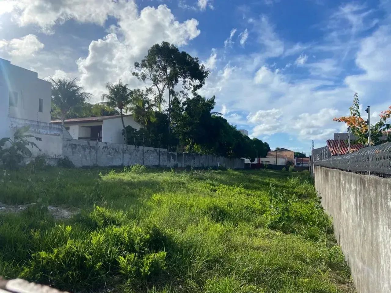 Ótimo terreno com acesso a duas ruas pavimentadas (saneado) - Foto 3