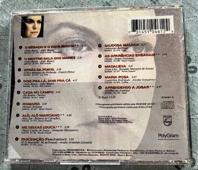CD Elis Regina - Historia - Polygram - Remasterizado - Foto 2