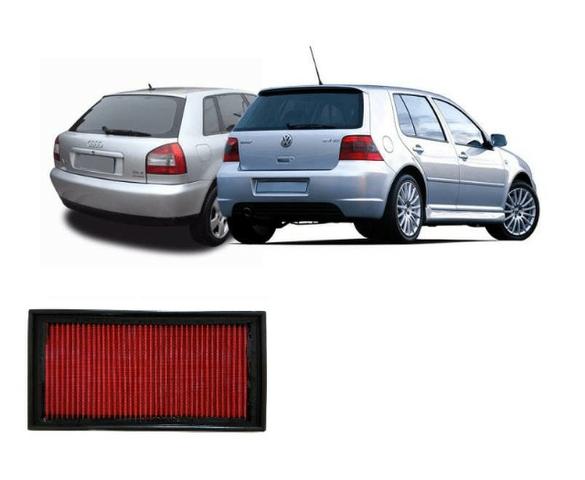 Filtro de Ar Esportivo Inbox Rs Vw Golf Bora Audi A3 - Foto 3