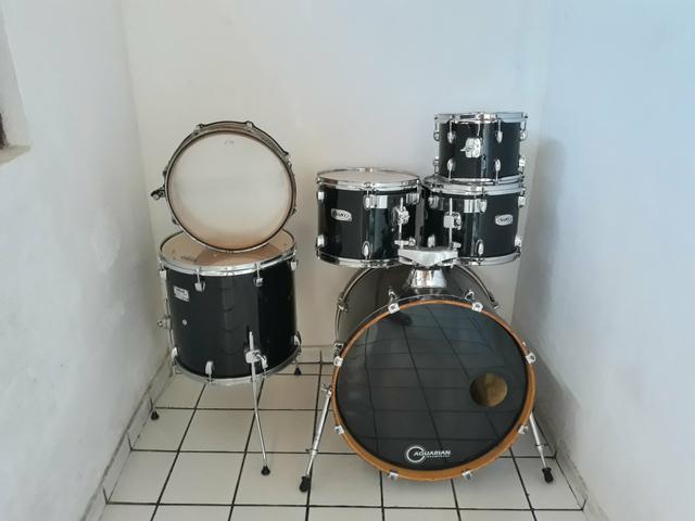 Bateria MAPEX saturno + Caixa pearl seanson - Foto 2