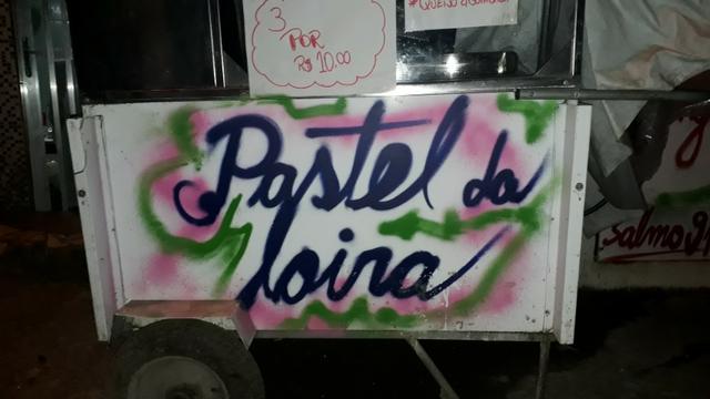 Carrocinha de batata a frente esta pintada pastel da loira - Foto 2