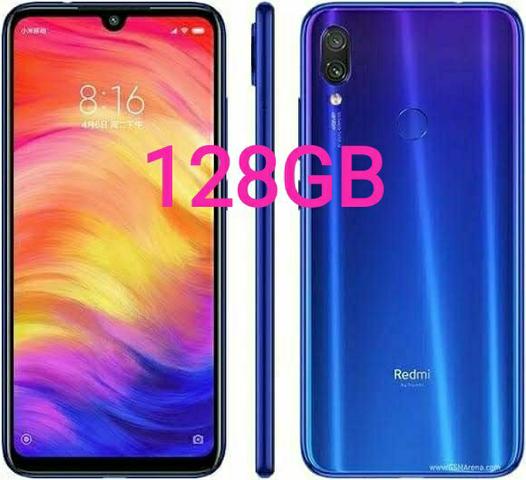( PRETO OU AZUL ) Xiaomi Note 7 128GB 48MP Snapdragom 660 ( GRATIS GCAM)