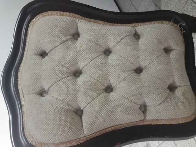 Conjunto Clássico De Mesa C/ Tampo De Vidro e 6 Cadeiras - Foto 6