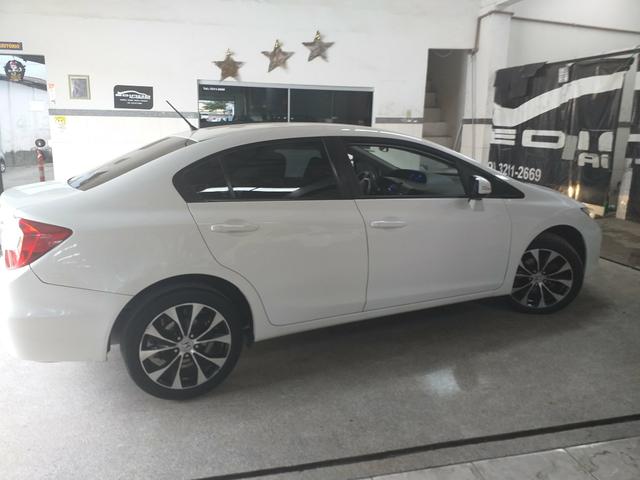 Civic lxr 2.0 automático 2015, com sistema econ de economia o mais vendido da categoria - Foto 9