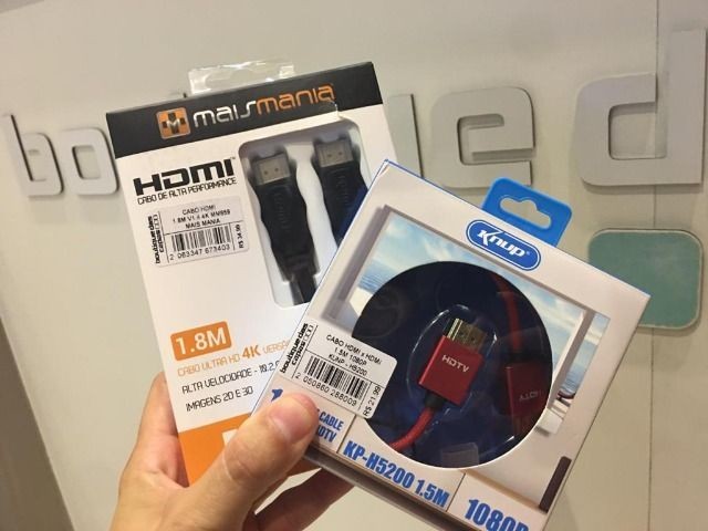 Cabo hdmi x hdmi 1,5m 1,8m 2m 3m 5m 10m 20m vários tamanhos - Foto 2