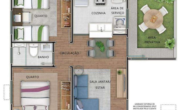 Norte Boulevard Residencial - Apartamento 2 quartos em Natal, RN - 47m² - ID3946 - Foto 9