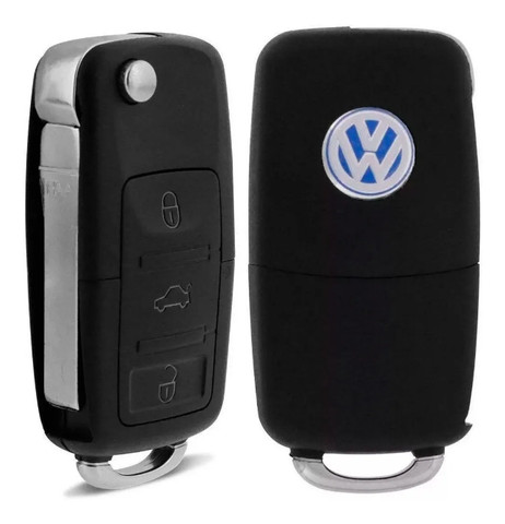 Chave Canivete Vw Lamina Virgem Gol Saveiro G3 G4 e ou Chevrolet Celta Classic