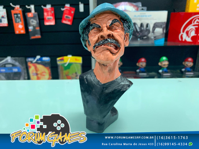 Busto em Perfeição de Resina do SR. Madruga
