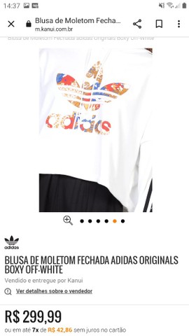 kanui blusa adidas