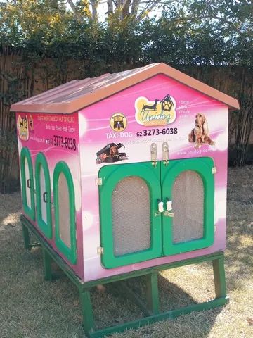 Vendo casinha de fibra para transporte/Pet  - Foto 3