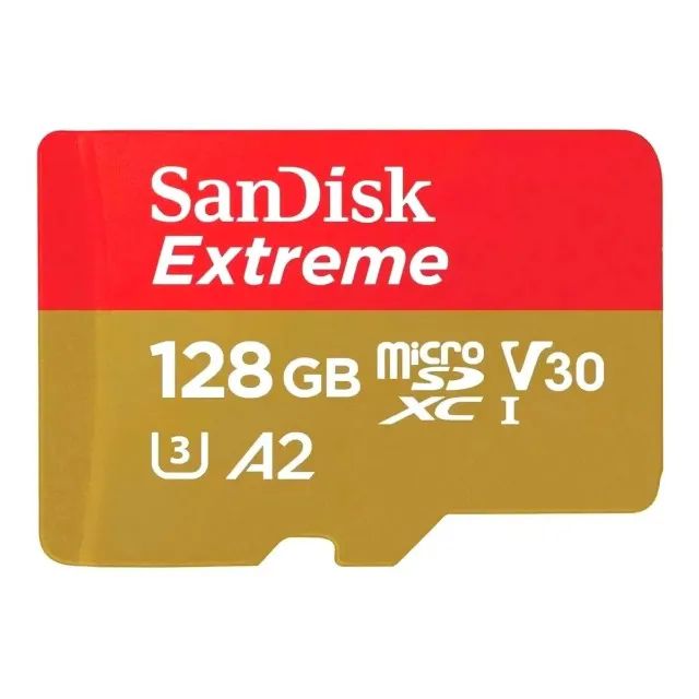 Cartão de Memória SanDisk Extreme microSDXC 128GB 190-90MB - Foto 3