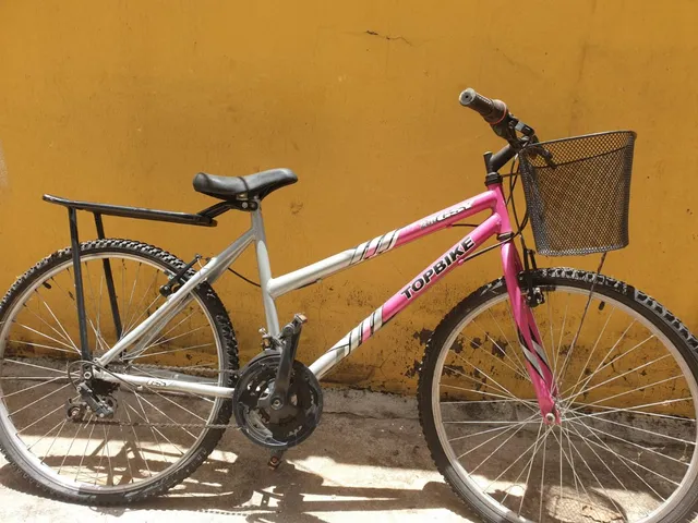 Bagageiro Garupa Bike Aro 26 Aço Tubo Grosso Grau Bike Top