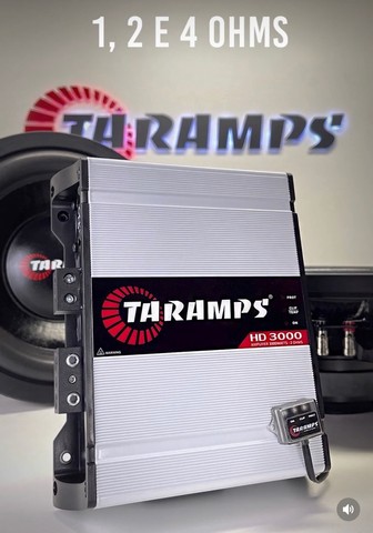 Taramps HD3000 1 2 e 4 ohms Novo 1 ano de garantia 