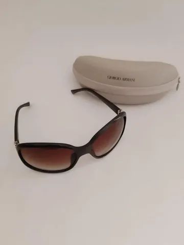 Óculos De Sol Feminino Giorgio Armani Marrom Original