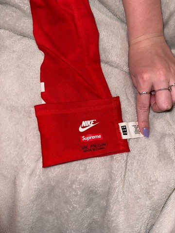 nike arm sleeve red