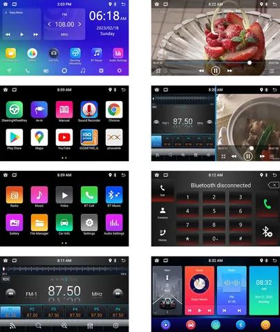 Multimídia 9 polegadas 3/32GB Carplay sem fios  - Foto 3